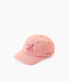 To b. by agnes b. WT93 CAP ロゴキャップ アニエスベー 帽子 キャップ ピンク【送料無料】