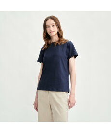 【SALE／30%OFF】AIGLE ロゴショートスリーブTシャツ エーグル トップス カットソー・Tシャツ ネイビー ホワイト ブラウン【送料無料】