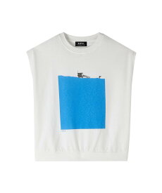 A.P.C. Dory Tシャツ アー・ぺー・セー トップス カットソー・Tシャツ ブルー イエロー【送料無料】