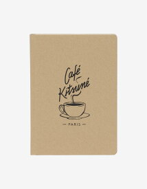 CAFE KITSUNE Cafe Kitsune/(U)CAFE KITSUNE NOTEBOOK LINES メゾン キツネ 文房具 手帳・メモ帳 ブラウン