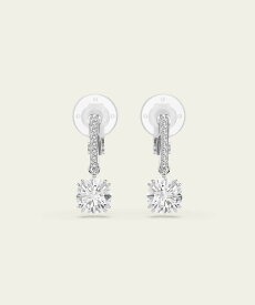SWAROVSKI 【公式】【スワロフスキー】Stilla クリップイヤリング, ラウンドカット スワロフスキー アクセサリー・腕時計 イヤリング・イヤーカフ ホワイト【送料無料】