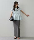 ノースリフレアブラウス