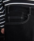 【BOWLER HAT LABEL】エクスプローラーブラックデニムパンツ