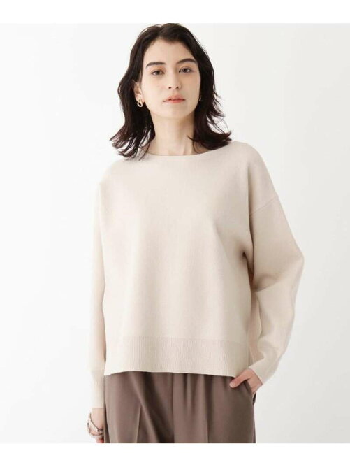 Opaque Clip ウール混スムース ボートネックニット Web限定カラー サイズあり Rakuten Fashion 楽天ファッション 旧楽天ブランドアベニュー Cb9878