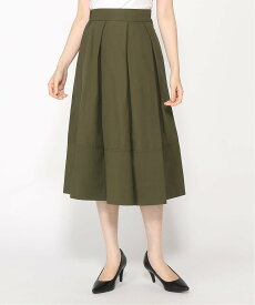 【SALE／30%OFF】Doubleface Tokyo スカート:タックグログランスカート ダブルフェーストーキョー スカート ロング・マキシスカート カーキ ブラック ベージュ【送料無料】