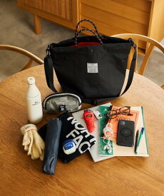 KiU 別注 2WAY 600D TOTE BAG 600D トートバッグ フリークスストア バッグ トートバッグ ブラック ベージュ