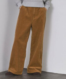 【SALE／30%OFF】OPAQUE.CLIP コーデュロイワイドパンツ【洗濯機OK】 オペークドットクリップ パンツ その他のパンツ ブラウン ブルー【送料無料】