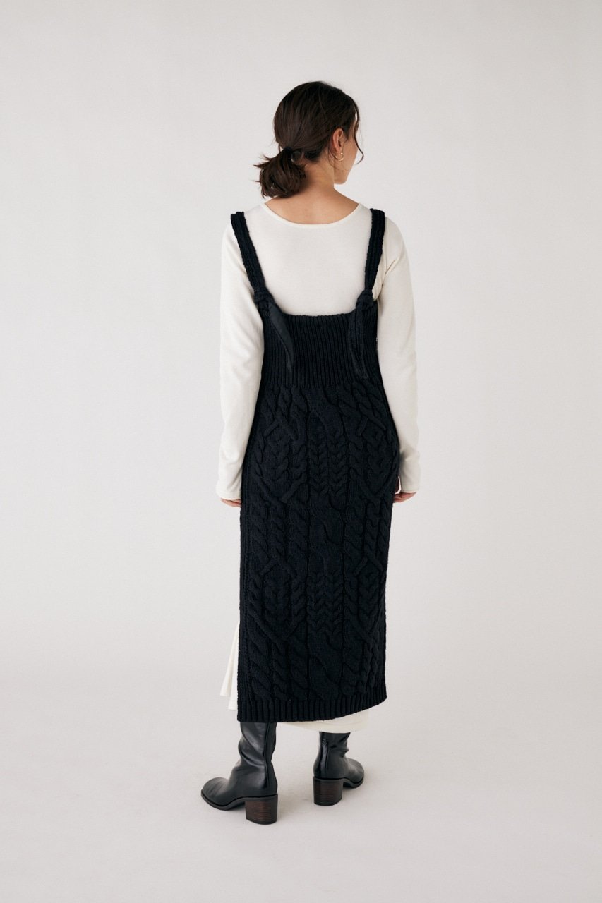 moussy｜COTTON SLAB KNIT ドレス | Rakuten Fashion(楽天ファッション