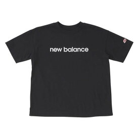 New Balance 吸水速乾 Linear logo ショートスリーブTシャツ ニューバランス トップス カットソー・Tシャツ【送料無料】