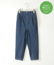 【SALE／40%OFF】ikka 【親子おそろい】GOKU楽パンツ 冷感テーパード(120~160cm) イッカ パンツ その他のパンツ ベージュ ブルー