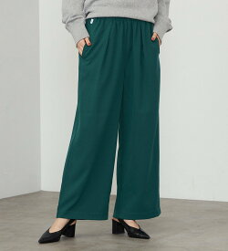 SOMETHING SOMETHING ウエストゴムSLワイドパンツ エドウインオンラインモール パンツ その他のパンツ ブラック ホワイト【送料無料】