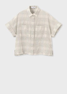 PS Paul Smith �E�B�����Y ���b�V���[�`�F�b�N �V�A�[ �V���c �|�[���E�X�~�X �g�b�v�X �V���c�E�u���E�X �z���C�g�y���������z