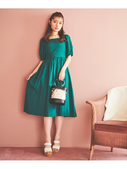 31 Sons De Mode ボリュームスリーブバックリボンワンピース Rakuten Fashion 楽天ファッション 旧楽天ブランドアベニュー Cx70