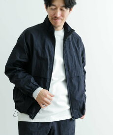 【SALE／10%OFF】URBAN RESEARCH ITEMS ddp Nylon Track Jacket アーバンリサーチアイテムズ ジャケット・アウター ナイロンジャケット ブラック ブルー【送料無料】