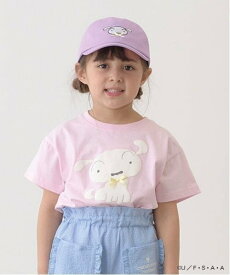 【SALE／40%OFF】Lycee mine 【クレヨンしんちゃん】【ソフトコットン】シロリボンTシャツ ナルミヤオンライン トップス カットソー・Tシャツ ピンク