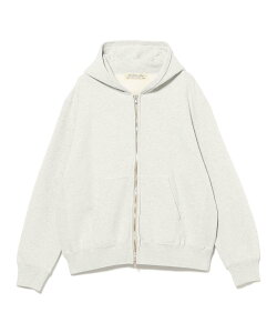 BEAMS PLUS �y�ʒ��zREMI RELIEF / Sweat Zip Hoodie Heather Grey �r�[���X ���� �g�b�v�X �X�E�F�b�g�E�g���[�i�[ �O���[�y���������z