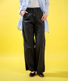 【SALE／30%OFF】D.M.G. 綿麻ウェザー ワークトラウザー ドミンゴ パンツ チノパンツ グリーン ブラック ベージュ【送料無料】