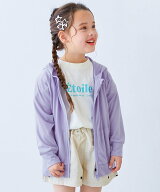 devirock UVカット ジップパーカー 子供服 キッズ ベビー服 男の子 女の子 UVカット 26SS デビロック ト…