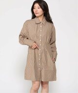 【SALE／74%OFF】GAP (W)オーガニックコットン プリーツ ミニシャツワンピース ギャップ ワンピース・ド…