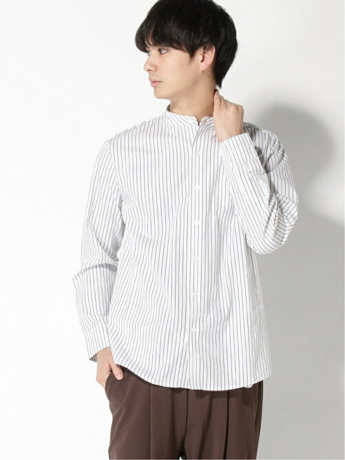 Tete Homme Adposion M ブロードリラックスフィットバンドカラーシャツ Rakuten Fashion 楽天ファッション 旧楽天 ブランドアベニュー Am01