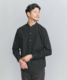 BEAUTY&YOUTH UNITED ARROWS 【WEB限定 WARDROBE SMART】コットン ポプリン スキッパー シャツ ビューティー＆ユース　ユナイテッドアローズ トップス シャツ・ブラウス ブラック ホワイト グレー ネイビー【送料無料】