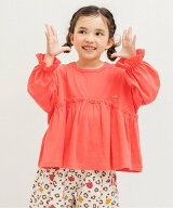 【SALE／20%OFF】BREEZE ペプラムロンT 長袖Tシャツ 女の子 26AW エフオーオンラインストア トップス カ…