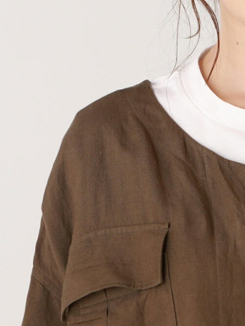 Droitelautreamont 洗濯機で洗える レーヨンリネンクロスバイオジャケット Rakuten Fashion 楽天ファッション 旧楽天ブランドアベニュー Ar28