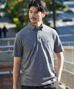 SHIPS MEN 【WEB限定】SHIPS: 吸水速乾・UVケア Drymix(R)ワンポイントロゴ ボタンダウン ポロシャツ シップス トップ…