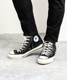 NOLLEY'S goodman 【CONVERSE/コンバース】ALL STAR US AGED-DENIM HI 31300980 ハイカットスニーカー ノーリーズ シューズ・靴 スニーカー ブラック【送料無料】