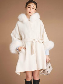 CELFORD ファーポンチョコート セルフォード ジャケット・アウター その他のジャケット・アウター【送料無料】