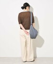 別注 シアー配色ニットカーディガン/リネンタッチ