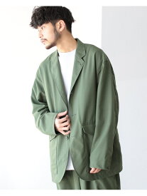 【SALE／70%OFF】BEAMS MEN BEAMS / テトロンウール WEP イージー ジャケット ビームス アウトレット ジャケット・アウター テーラードジャケット・ブレザー カーキ ネイビー【送料無料】