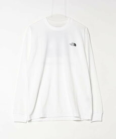 【SALE／10%OFF】THE NORTH FACE L/S BACK SQ LOGO T/ロングスリーブ/プリントT/ロンT 25FW 25AW フリークスストア トップス カットソー・Tシャツ グレー ブラック ホワイト【送料無料】