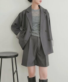 LIAN ショートハーフパンツ リアン パンツ その他のパンツ ブラウン ベージュ グレー【送料無料】