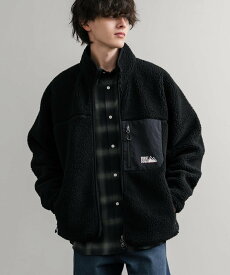 Rocky Monroe FIRST DOWN ファーストダウン BOA FLEECE JKT ロッキーモンロー ジャケット・アウター ブルゾン・ジャンパー ネイビー グレー パープル ブラック【送料無料】