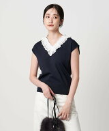 【SALE／60%OFF】UNITED ARROWS スカラップ レース フリル ベスト-ウォッシャブル- ユナイテッドアローズ…