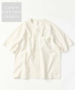 LINEN COTTON V NECK SHIRT