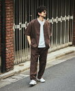 LINEN COTTON V NECK SHIRT