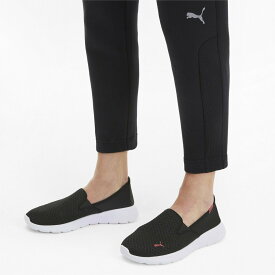 【SALE／30%OFF】PUMA プーマ フレックス リニュー スリップオン スニーカー Flex Renew SlipOn プーマ シューズ・靴 スニーカー ブラック【送料無料】