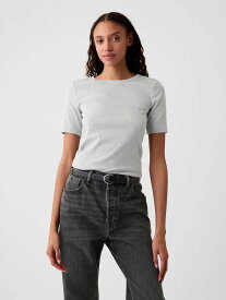 【SALE／40%OFF】GAP (W)モダン クルーネックTシャツ ギャップ トップス カットソー・Tシャツ グレー ブラック ホワイト ネイビー グリーン レッド