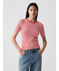 【SALE／40%OFF】GAP (W)モダン クルーネックTシャツ ギャップ トップス カットソー・Tシャツ グレー ブラック ホワイト ネイビー グリーン レッド