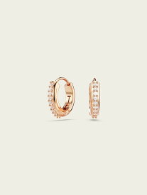 SWAROVSKI 【公式】【スワロフスキー】Matrix フープピアス スワロフスキー アクセサリー・腕時計 ピアス ホワイト【送料無料】