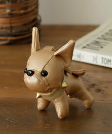 【SALE／34%OFF】aroco フレンチブルドッグバッグチャーム キーホルダー ぬいぐるみ 犬 大きめ ヴィータフェリーチェ ファッション雑貨 チャーム・キーチェーン ゴールド ブラウン ブラック ホワイト シルバー