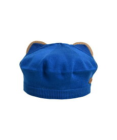 【SALE／50%OFF】moimoln フィラインニットベレー帽 モイモルン 帽子 ハンチング・ベレー帽 ブルー ピンク イエロー