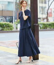 ラッシュフレアスカート【はっ水・接触冷感・ストレッチ・後ろウエストゴム】