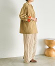 ポロ襟配色シャツ【SUM1 STYLE】