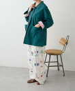 ポロ襟配色シャツ【SUM1 STYLE】