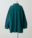 ポロ襟配色シャツ【SUM1 STYLE】