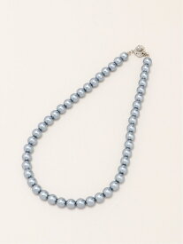 【SALE／20%OFF】ARCHIVER realize select/(W)【76】9ミリガラスパールネックレス レアリゼ アクセサリー・腕時計 ネックレス ホワイト グレー