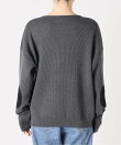 NOCTO ARCHIVE/ノクト アーカイブ Elbow Patch Henley Neck Knit